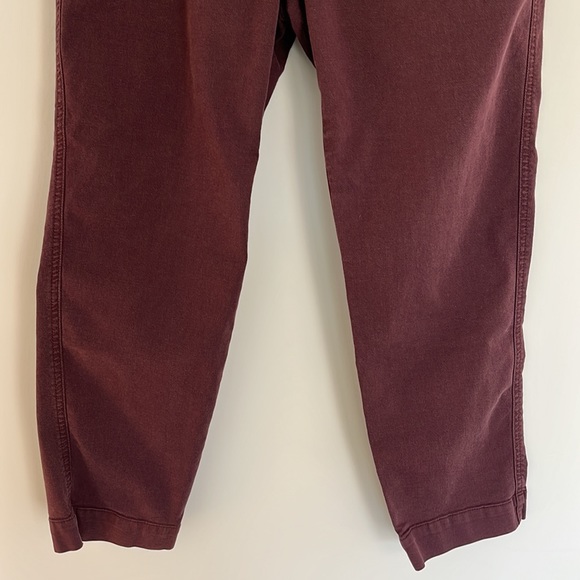 Pistola Maroon Paperbag Pants - Picture 4 of 5
